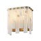 Z-Lite Viviana Wall Sconce, 2-Light, 7.5 In.W x 4.75 In.L x 8 In.H, Rubbed Brass/Alabaster 345-2S-RB - alternate 2